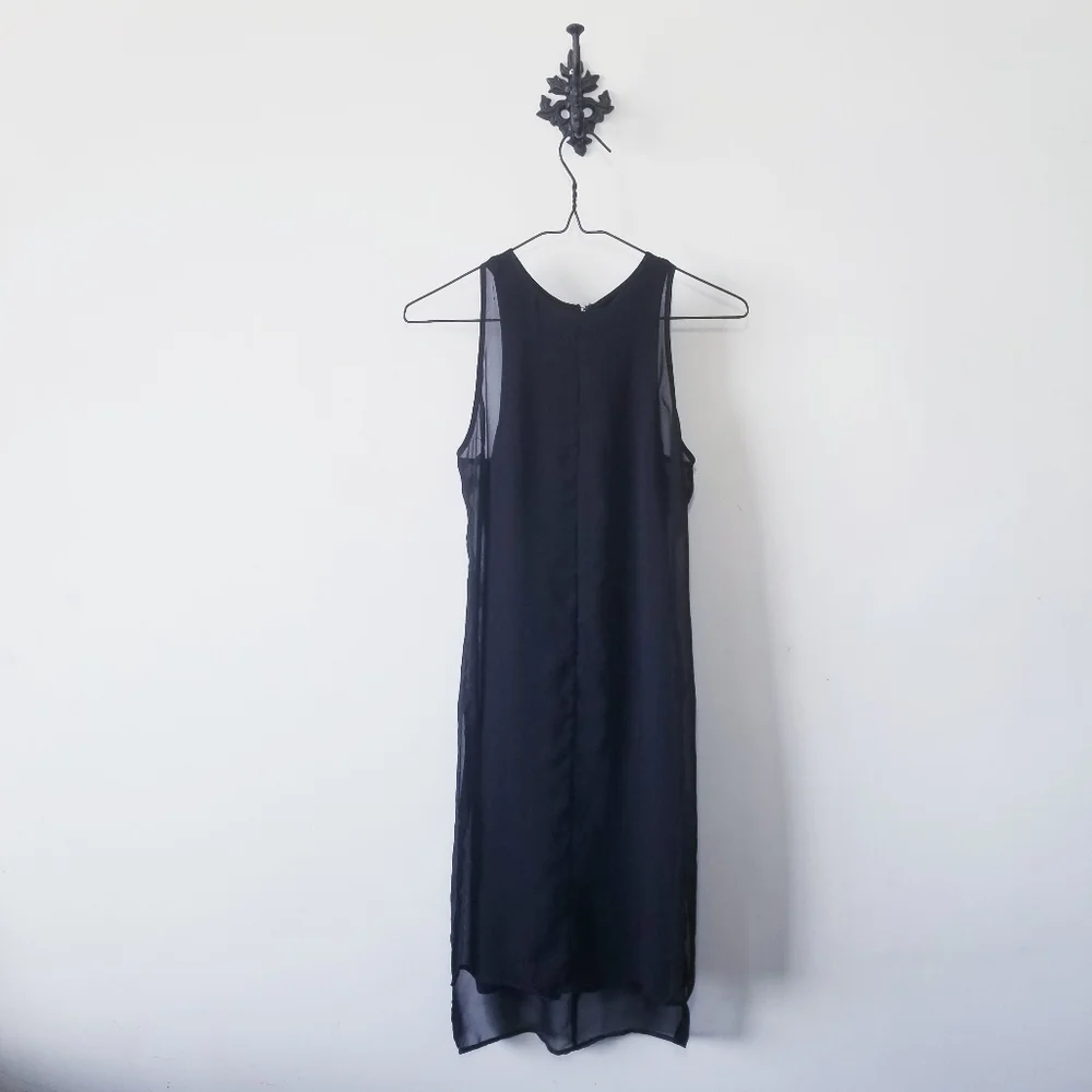 Rag and Bone Sheer Sleeveless Chiffon Dress Size XS - Picture 1 of 3